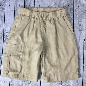 BEACH COMBERS 100% Linen Shorts